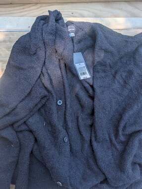 Original Use LS Cardigan Sweater Size XL Black